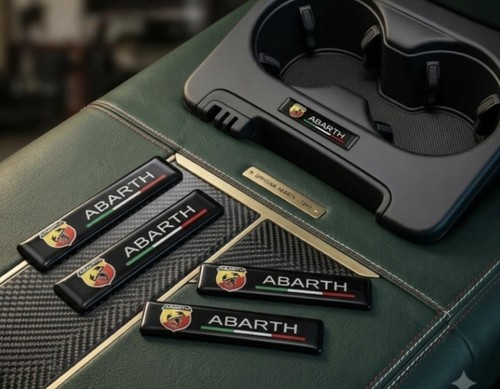 New fiat abarth badges - new,