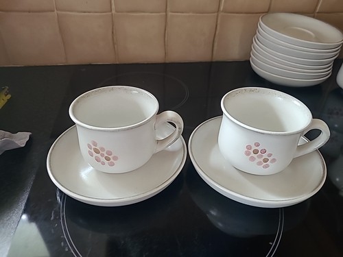 Denby gypsy cups and - denby, saucers
