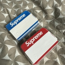 SUPREME x C-LINE NAME BADGE