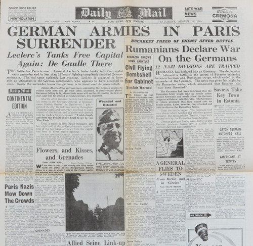 Vintage original daily mail - vintage,