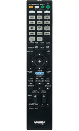 Aap025 replacement remote - rm-aap025,
