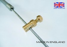 Solderless Nipple 6.2mm Brass - Raleigh & Classic Mopeds Etc - Made In England