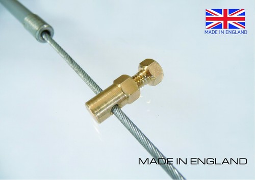 Solderless nipple 2mm - nipple, brass