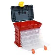 4 Tier Plastic Toolbox for For