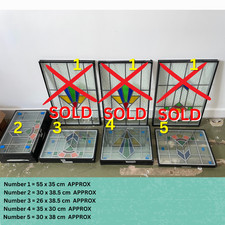 Stained Glass Window Panel | Double Glazed | New & Unused | Various Sizes