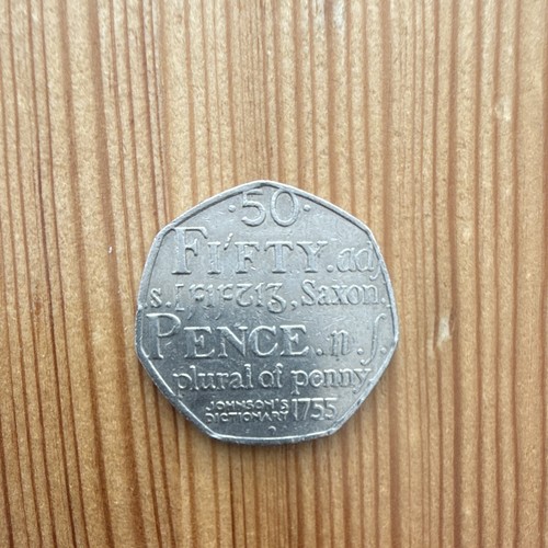 2005 50p elizabeth ii - 2005, uk