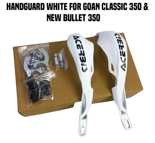 Hand guard kit white - guard, fit
