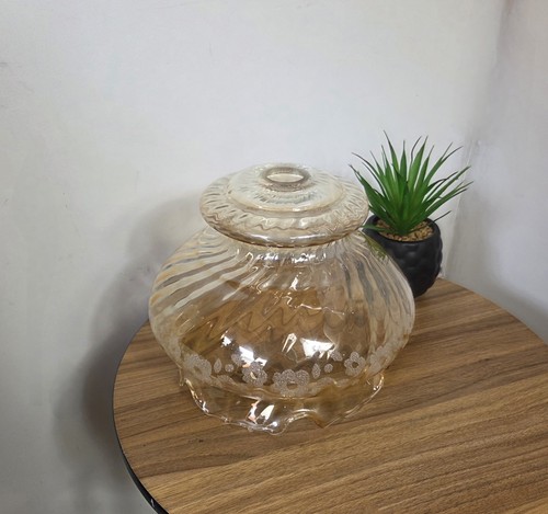 Vintage smoked glass - smoked, light