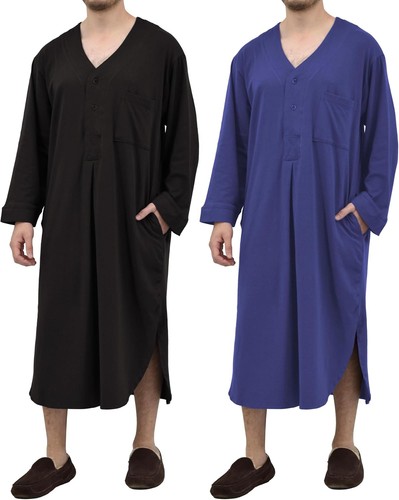 Mens cotton knit long sleeve - mens,