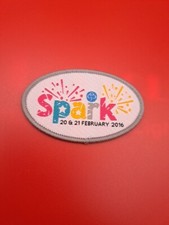 Girlguiding Spark Senior Section Celebration Badge Patch Guiding 2016  GG18
