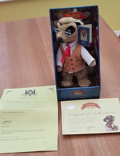 Yakov meerkat toy - meerkat,