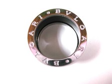 White Gold 750 Ceramic Ring, Bulgari, Bvlgari, 11.61g