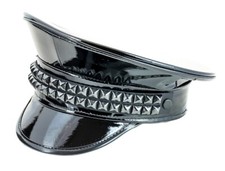 Studded Police Hat Captain