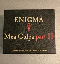 The Enigma "Mea Culpa Part II" Limited Edition CD Collectors Box Complete