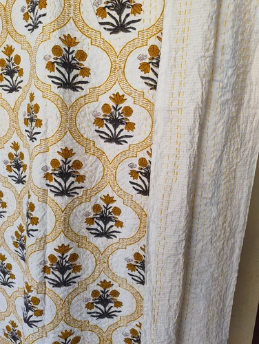 Indian handmade cotton kantha - indian,