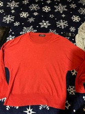 Red Batwing Jumper