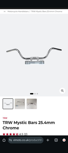 Xlmoto trw mystic 4mm - mystic, 25.4mm