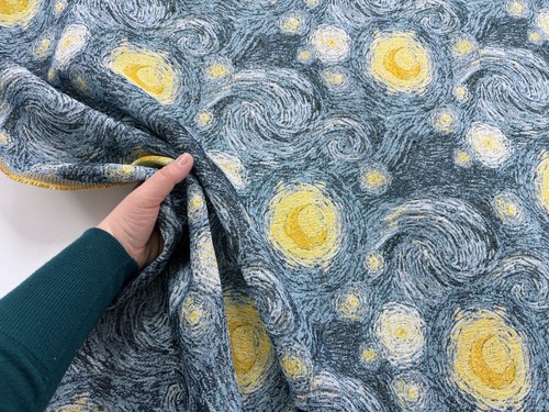 Starry night tapestry fabric - starry,