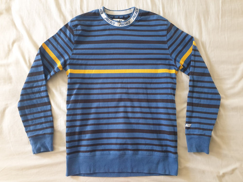 Palace men logo - palace, striped
