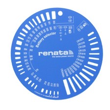 Renata Watch Battery Plastic
