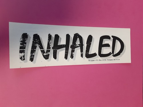 Vintage inhaled occupant - vintage,