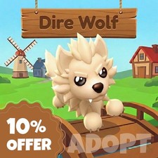 Adopt Top Pick 🤍 Dire Wolf