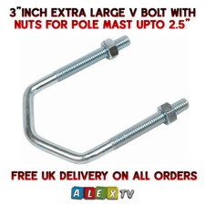 U BOLT 3" INCH V BOLT XL