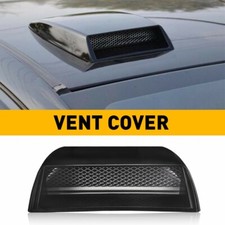 Car SUV Flow Decorative Air Intake Scoop Vent Bonnet Cover Hood Black Universal