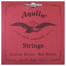 BANJO STRINGS - CLASSIC 5 STRING AQUILA NYLGUT RED SERIES - 11B SUPERIOR SOUND