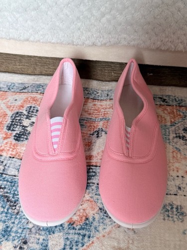 Damart ladies pink slip-on