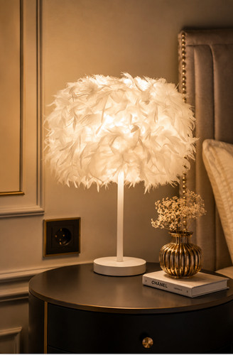 Modern feather bedside - x2,