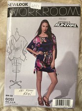 New Look 6051  Misses’ Dress Sewing Dress Sizes 8-18 From Project Runway