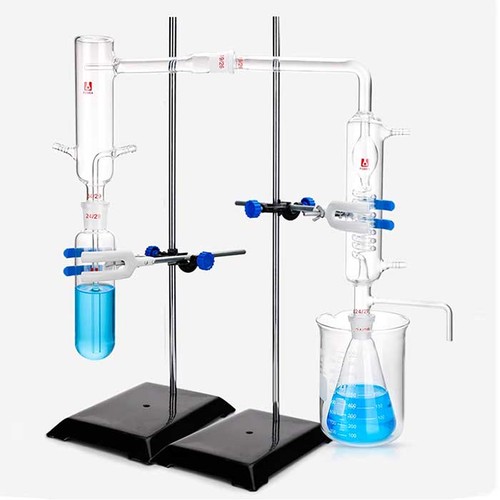 Chemistry lab glassware - lab, set