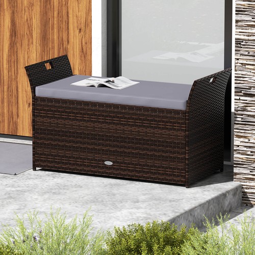 Outdoor bench hand woven - bench, w/
