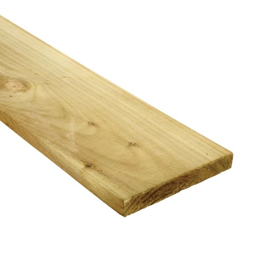 6x1 timber gravel board - gravel,