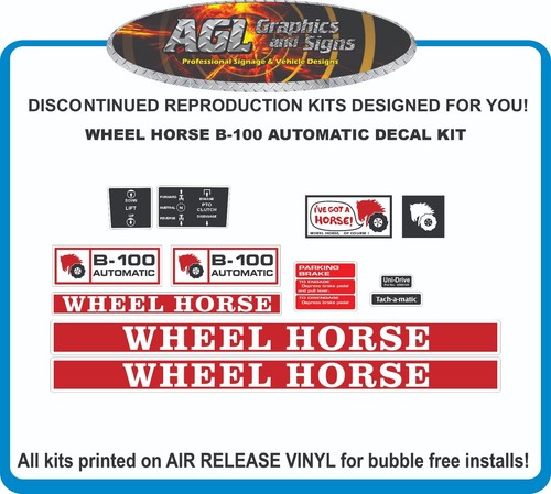 Wheel horse 100 automatic - wheel,