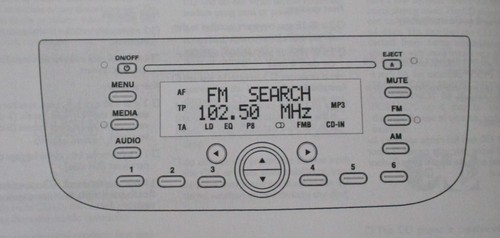 Fiat punto radio - (2012,