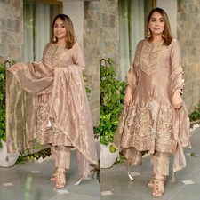 Indian Bollywood Designer Dress Salwar Kameez Suit Party Wear Wedding Pakistani