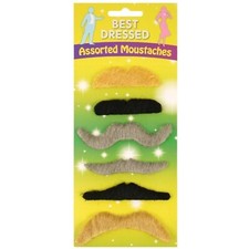 Stick On False Moustaches