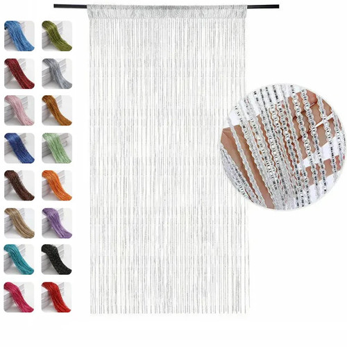 Beaded door curtain - door,
