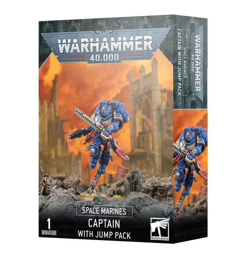 Captain with jump - pack, space