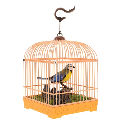 Sound activated singing - activated, bird