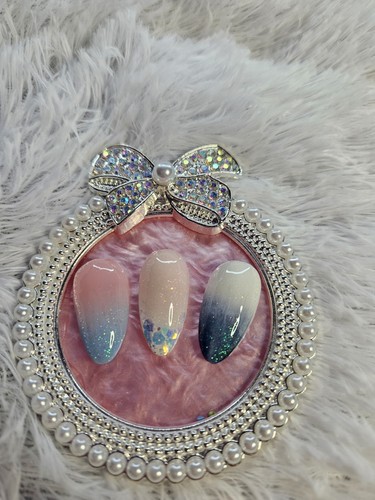 Glitter ombre encapsulated - glitter,