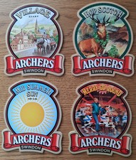4 x PUMP CLIPS - ARCHERS
