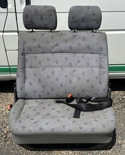 VW T4 VOLKSWAGEN TRANSPORTER PASSENGER DOUBLE BENCH SEAT + BASE INCA FOLDING