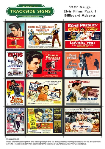 Elvis film model railway - model,
