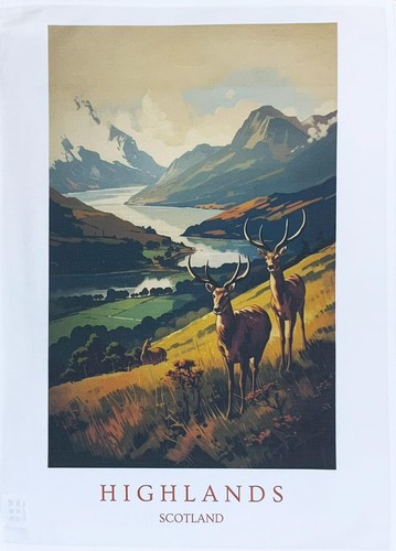 Tea towel the scottish - tea,