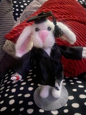 Felt Animal Graduation Bunny