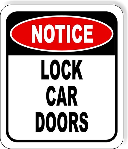 Notice lock car doors aluminum - doors,