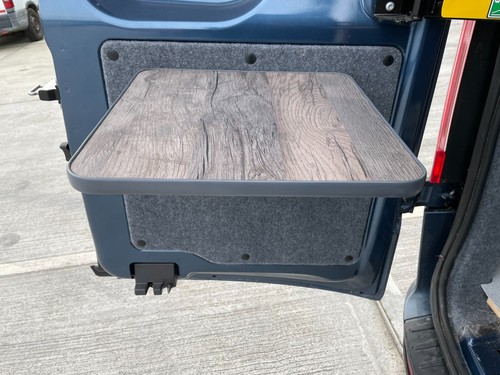Barn door folding table - door,